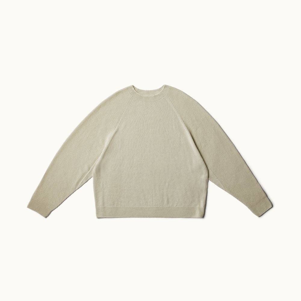 Photo of RE:DESCENTE SEED100 WASHI TENCEL W.G.KNIT TOP “RELAX”